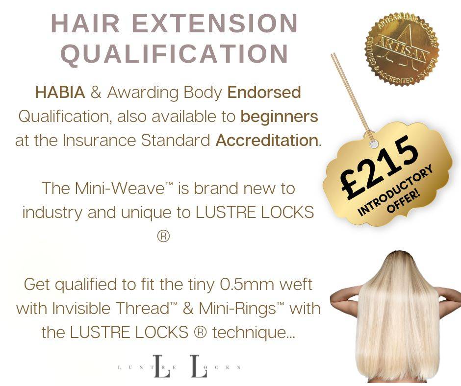 Mini-Weave™ – Hair Extensions by LUSTRE LOCKS ® – Artisan Hair Academy