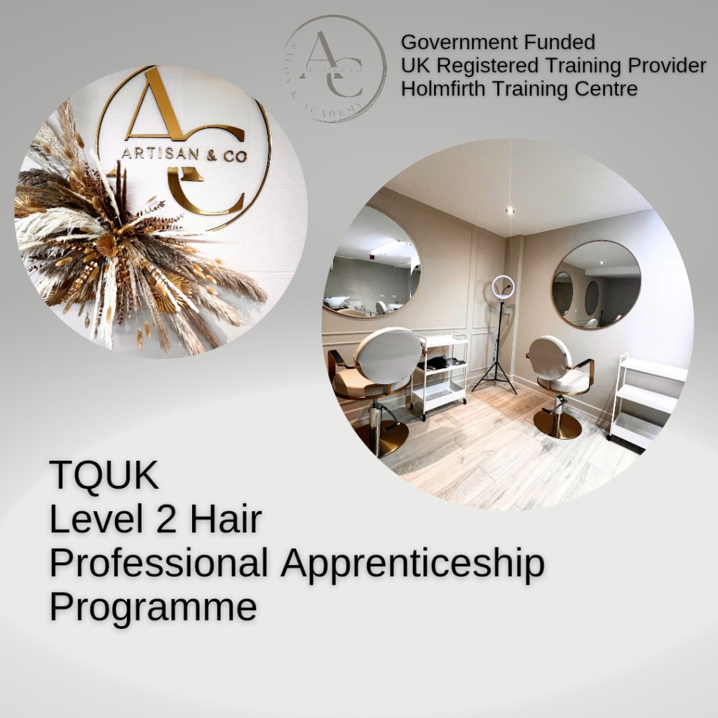 Level 2 Hairdressing Professional Apprenticeship Artisan Hair Academy